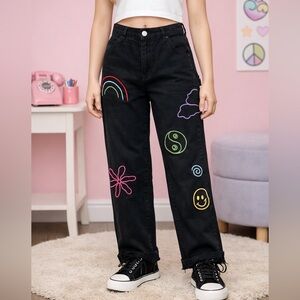 PacSun 90’s BF Carpenter Jeans – Embroidered | Size 24